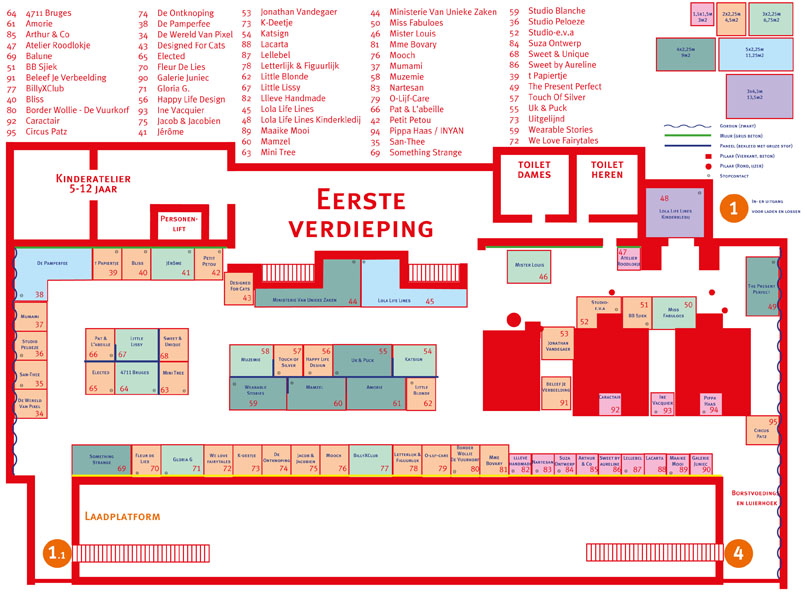 Beursplan De Vitrine